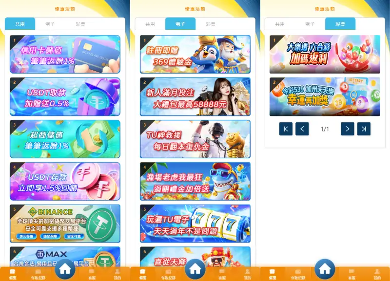 3A娛樂城優惠挺你到底!