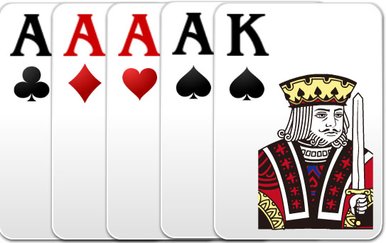 鐵支四條(Four of a kind)